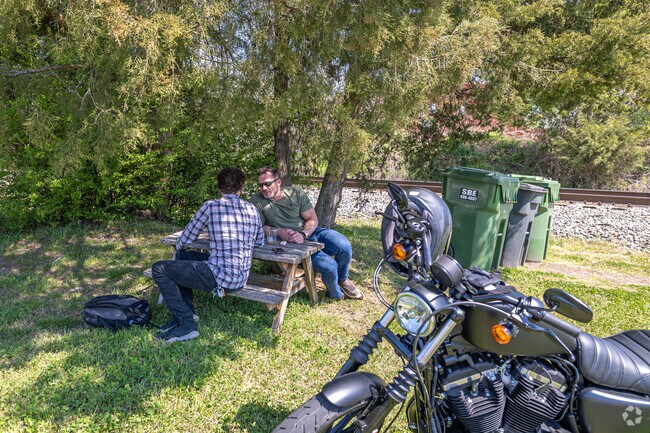 Relax under a shade tree with some cold brew from Packhouse Coffee Company