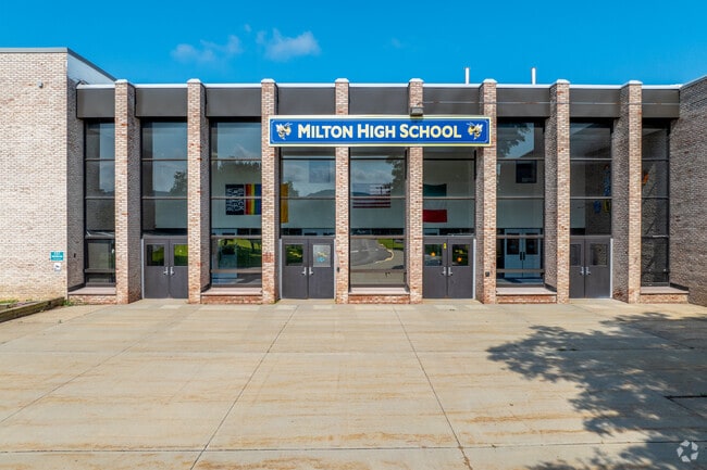 Milton High School is in the town of Milton, VT and serves students in grades 9-12.