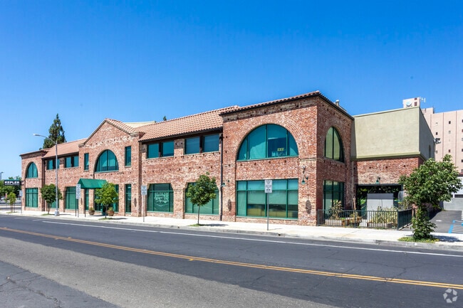 Downtown Fresno's Kepler Neighborhood School is in a restored brick building.