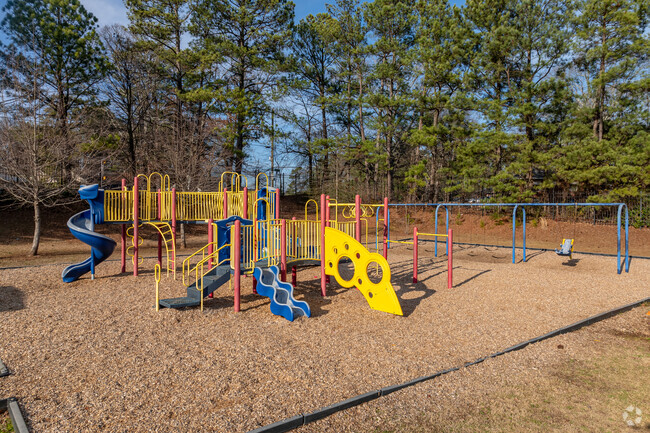 The kids can play on the playground at Perkerson Elementary School.