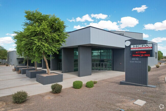 The Higley Center for the Performing Arts is located at the Higley High School campus.