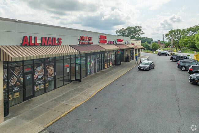 Locals can shop for daily essentials at Coldspring Shopping Center.
