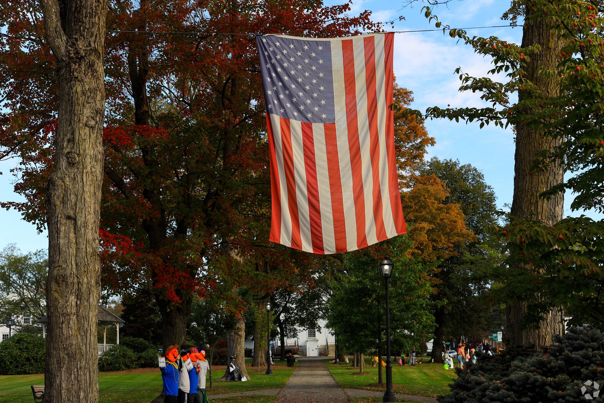 Shrewsbury town center is a place where residents and join together for festivals and markets.