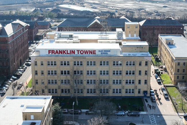 Graduation rate at Franklin Towne Charter High School is 97%.