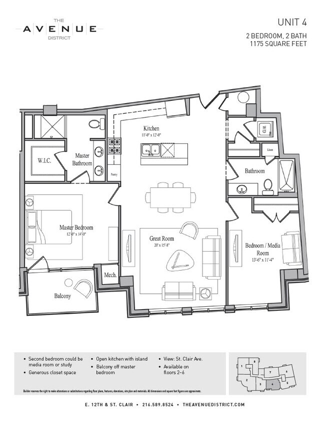 1211 St Clair Ave NE, Cleveland, OH 44114