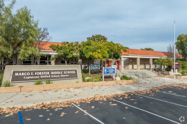 Marco Forster Middle School is part of the Capistrano Unified School District.