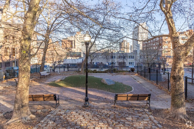 Neraby Howards Park has a dog park that is favorite of Heritage Crossing pet owners.