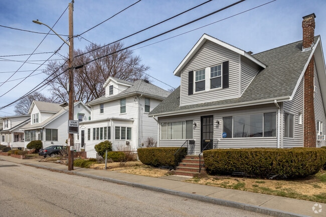 Rows of eclectic homes line the streets of North Quincy.
