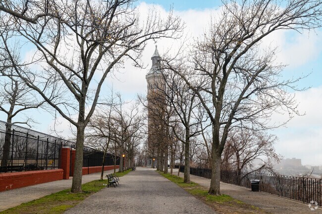 The Highbridge Water Tower was Built Between 1866-1872 and is 200 Feet Tall.