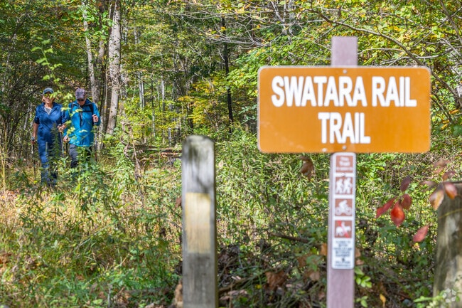 Hike the Swatara Rail Trail in Swatara State Park for 10 miles.
