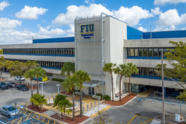 FIU’s Engineering Center is located in Fontainebleau Park West.