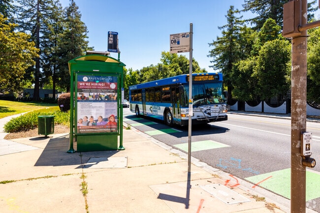 Public transportation adds to the convenience of living in The Willows.