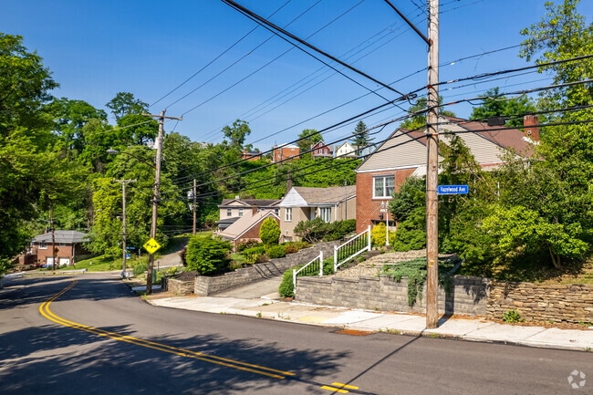 There are rows of Raised Ranch homes in Hazelwood.