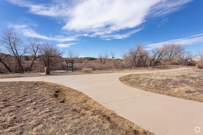 Trail at Cherry Creek Park.