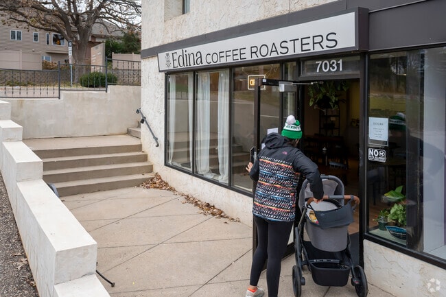 Indulge in the rich flavors and friendly atmosphere of Edina Coffee Roasters.