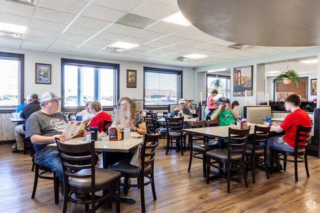Coffee Cup Family Restaurant serves up filling breakfast dishes near Sheridan Park.