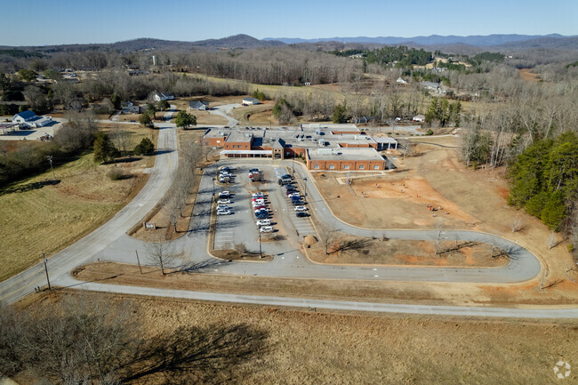 Parking at Tigerville Elementary School