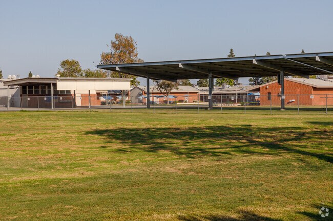 Playing fields atHaskell Middle School.