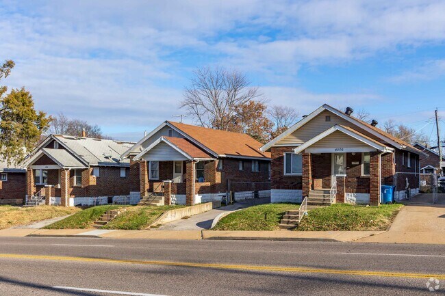 About 80% of homes in Pine Lawn are rentals. The remaining 20% are mostly abandoned.