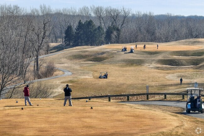 Play a quick round of golf at Centennial Park in Munster.
