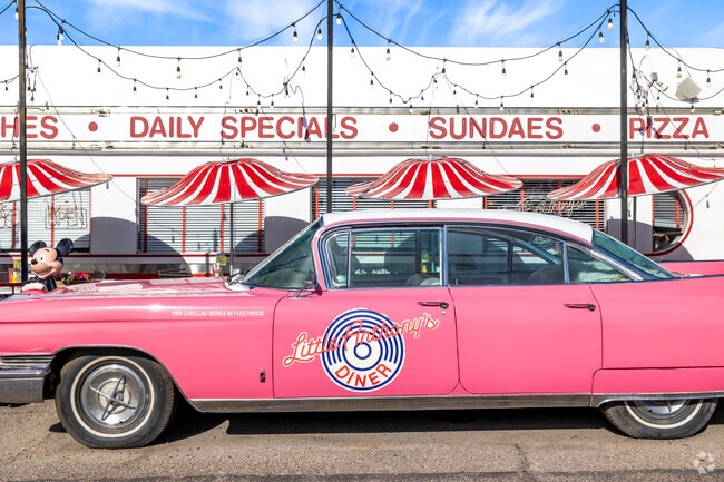 Little Anthony’s Diner in Palo Verde Park hosts many classic car shows throughout the year.