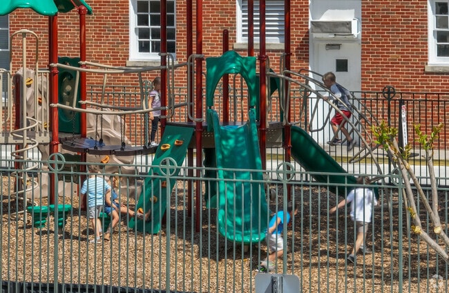 Lake Cherokee's younger students enjoying recess at The Christ School.