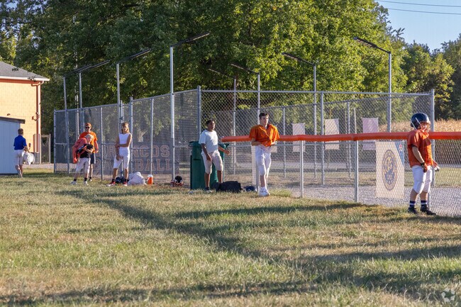 Gordy Park hosts football practice and baseball games.