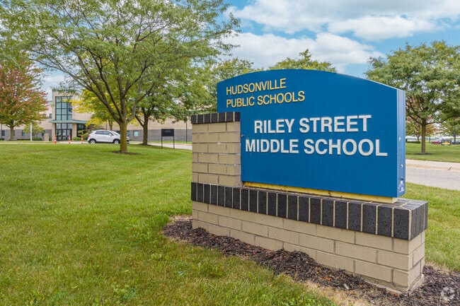 Riley Street Middle School in Hudsonville, Michigan.