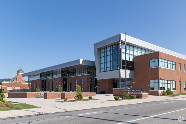 Altoona Area High School serves the student population from all over Altoona.