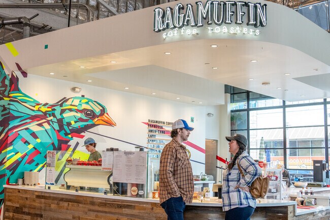 Gaga Muffin is a local coffee roaster inside the Annex at The Collection @ River Park.