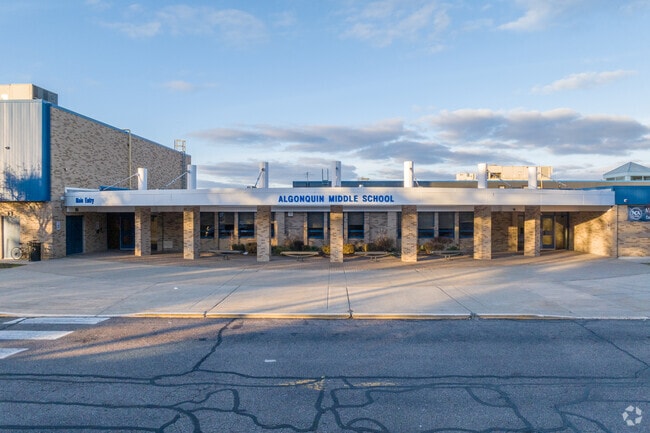 Algonquin Middle School main entrance.