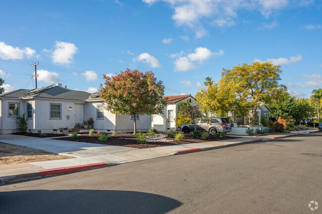 College West streets have a mix of Spanish and bungalow-style homes.