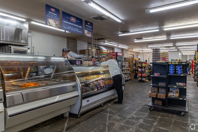 Spanish Trail Supply pairs gas, groceries, and a sandwich shop in Veyo.