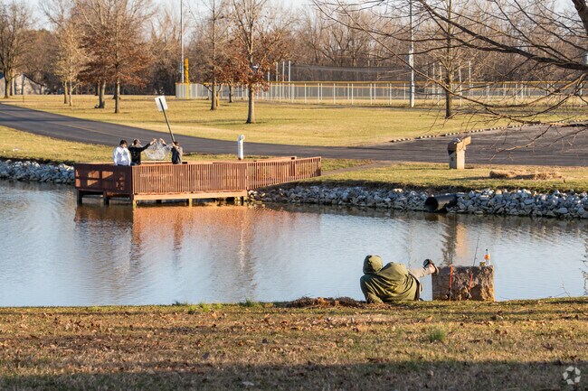 Panther Creek Park has a stocked fishing lake, an 18-hole disc golf course and ball diamonds.