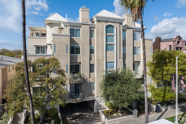 A condo with underground parking is convenient for residents located in Century City.