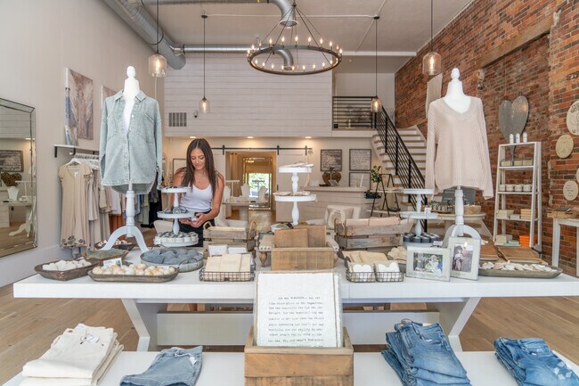 Adored Boutique nearby in Fairhaven provides a local clothing shop for Geneva residents.