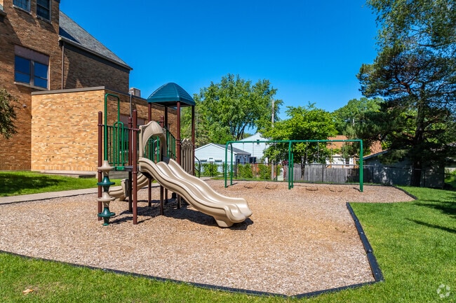 The playground at St. Philip the Apostle School.