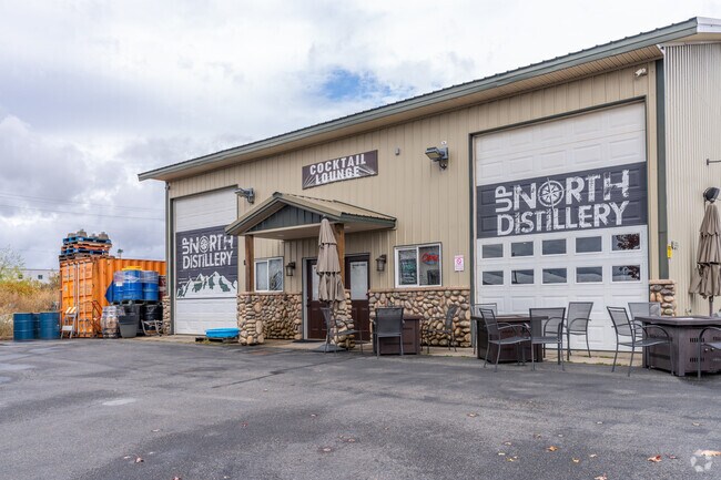 Up North Distillery is located on the west end of the West Seltice neighborhood.