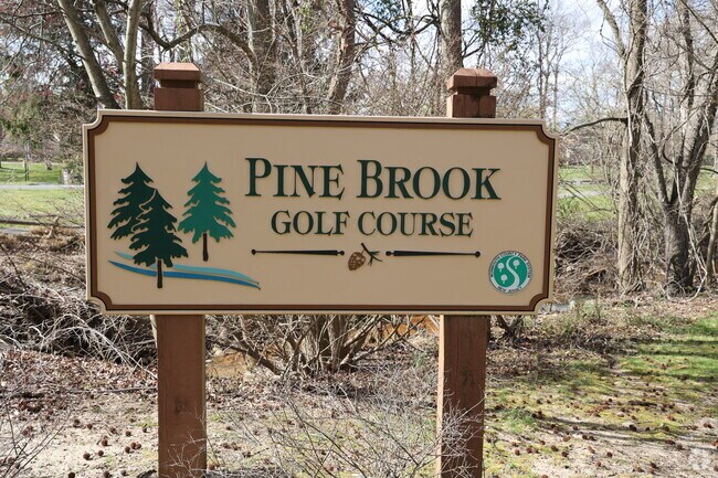 Pine Brook Golf Course is located behind Covered Bridge in the Englishtown area.