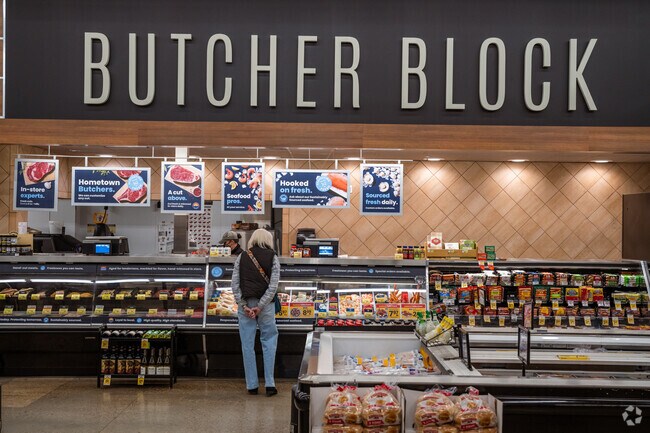Residents visit the Butcher Block at King Soopers for their fresh cut deli needs in Club Crest.
