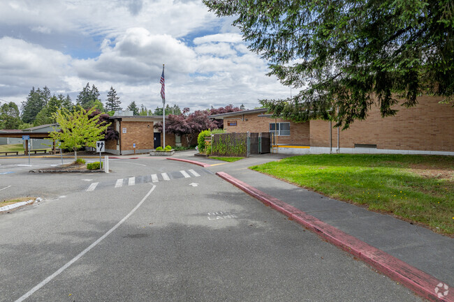 Smaller class sizes here with only 330 students in the school at South Colby Elementary School.
