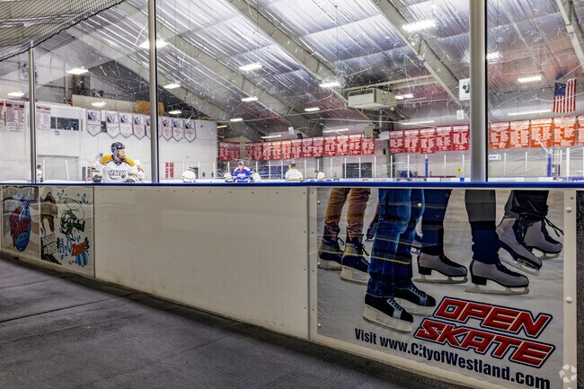 Westland's Modano Ice Arena regularly hosts weekend open skate and weekly hockey leagues.