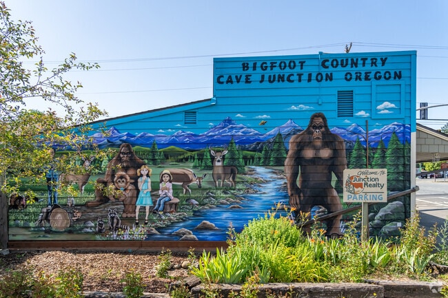 Cave Junction is rumored to be home to the elusive Bigfoot.