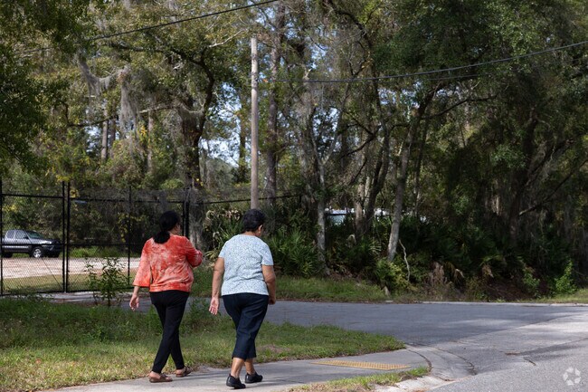 Locals enjoying a walk in Loretto.