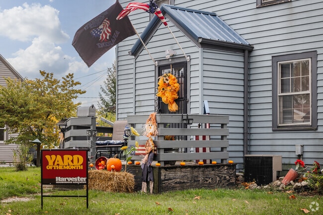 Win yard of the month at Harvester Community in Fort Wayne.