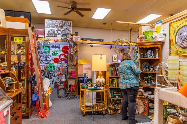 Regency residents can browse local shops for unique finds.