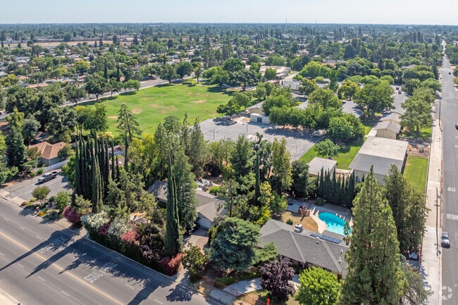 A view of Powers-Ginsburg Elementary School in Fresno.