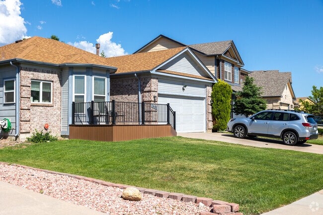 There are modern style homes in and around the Stratmoor Hills neighborhood.