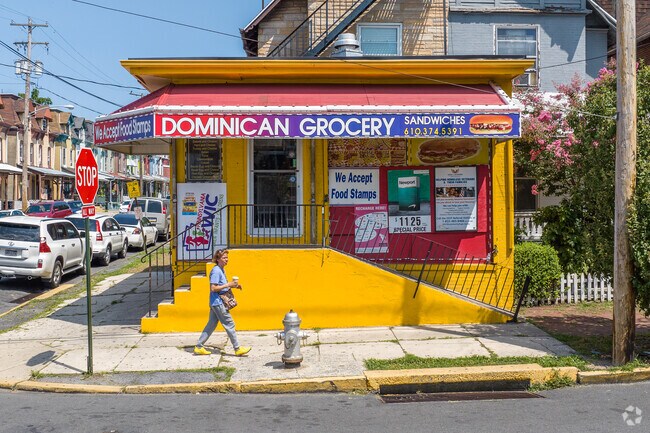 Greenwich residents love the convenience of corner grocery stores such as Dominican Grocery.