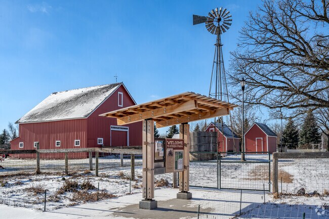 The Historic Eidem Farm is a great place to learn about the beginnings of Brooklyn Park.